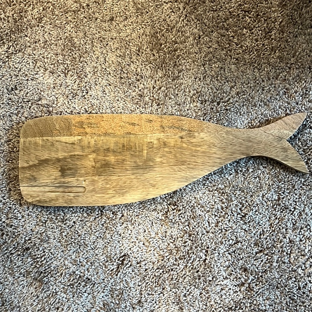 Whale cheese board